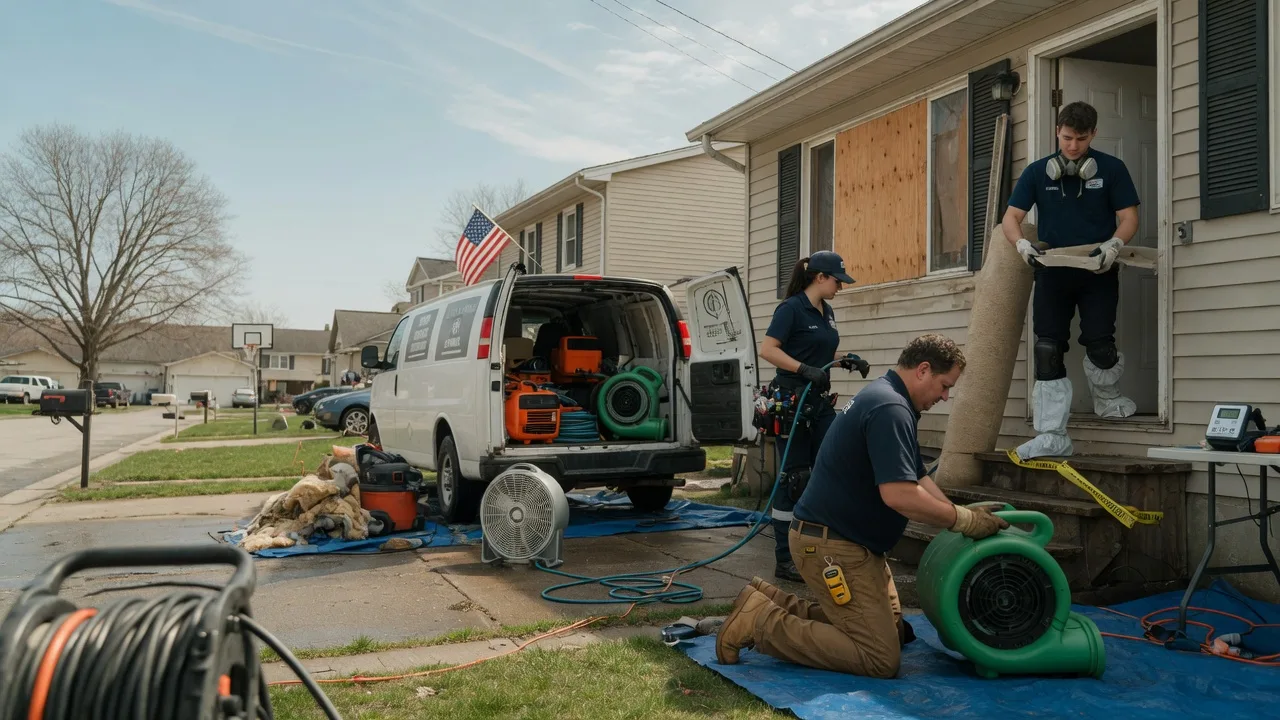 Water Damage Restoration in Burlington, KY near me